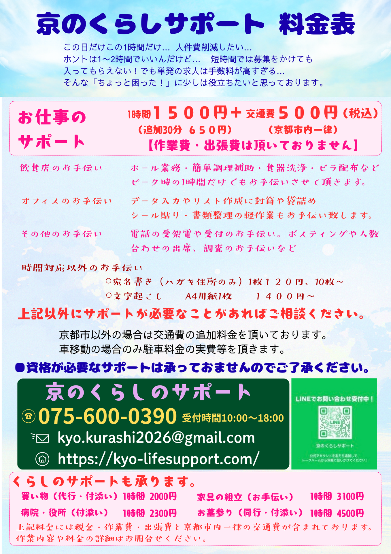 お仕事での電話！お手伝いくらいなら…