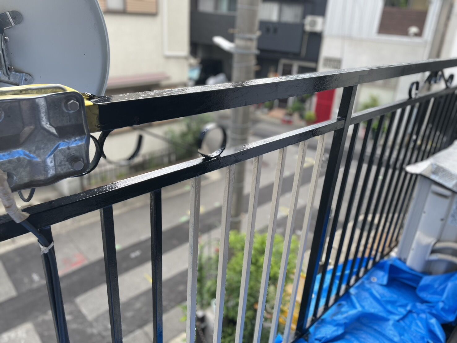 誠心誠意のペンキ塗り